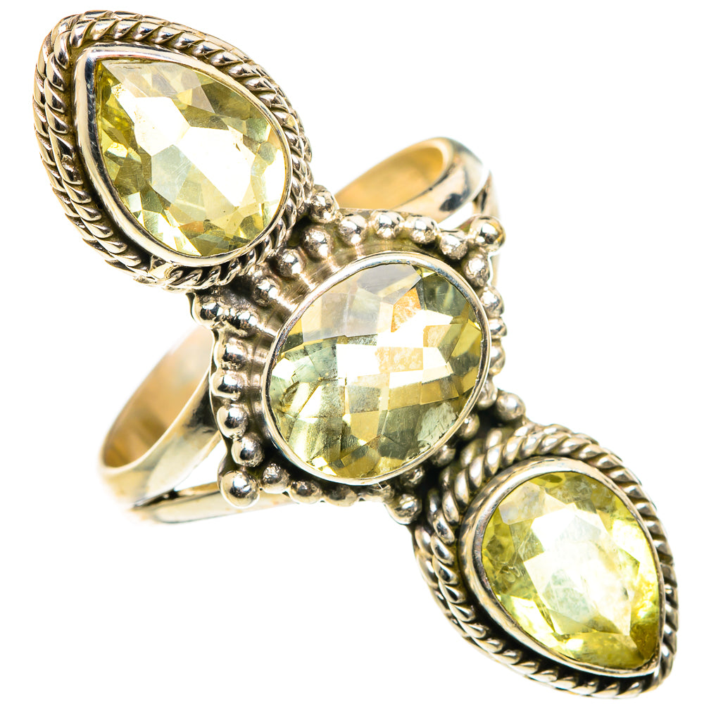 Citrine Rings handcrafted by Ana Silver Co - RING83260