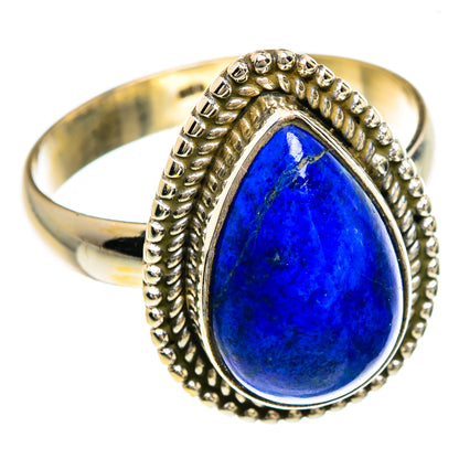 Lapis Lazuli Rings handcrafted by Ana Silver Co - RING83262