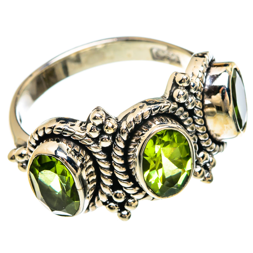 Peridot Rings handcrafted by Ana Silver Co - RING83271