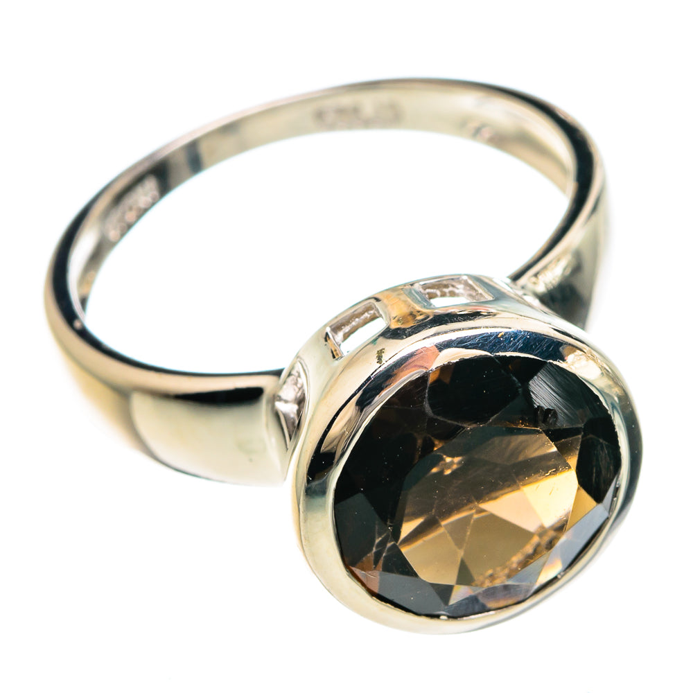 Smoky Quartz Rings handcrafted by Ana Silver Co - RING83275