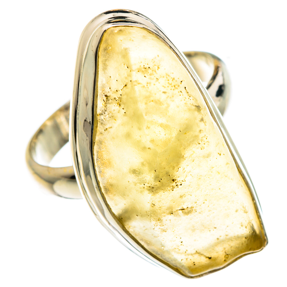 Libyan Glass Rings handcrafted by Ana Silver Co - RING83277