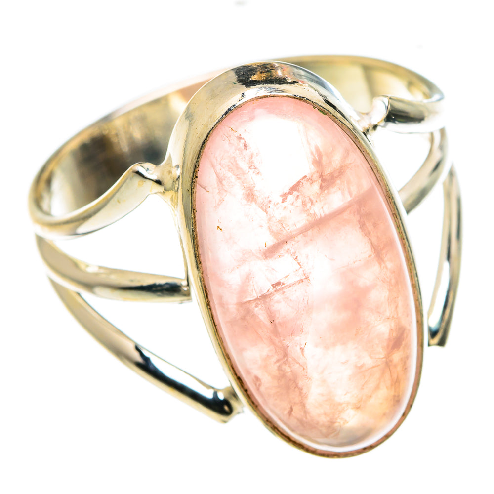 Rose Quartz Rings handcrafted by Ana Silver Co - RING83281
