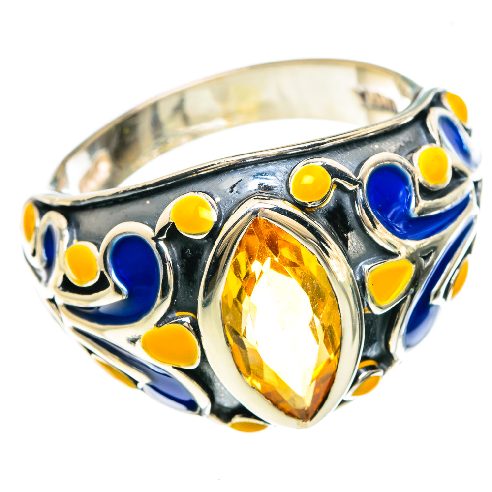 Citrine Rings handcrafted by Ana Silver Co - RING83293