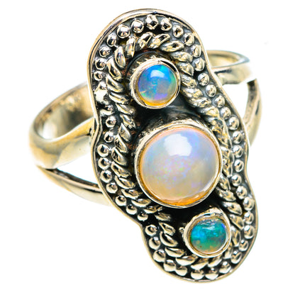Ethiopian Opal Rings handcrafted by Ana Silver Co - RING83294