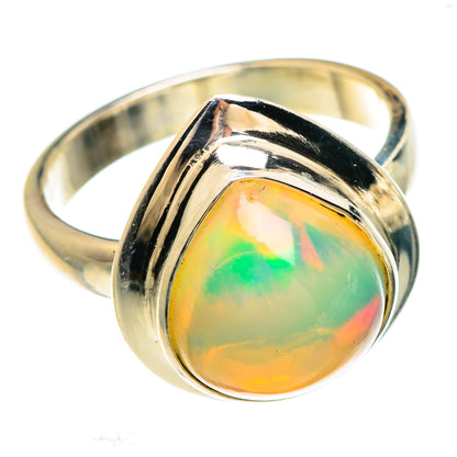 Ethiopian Opal Rings handcrafted by Ana Silver Co - RING83295