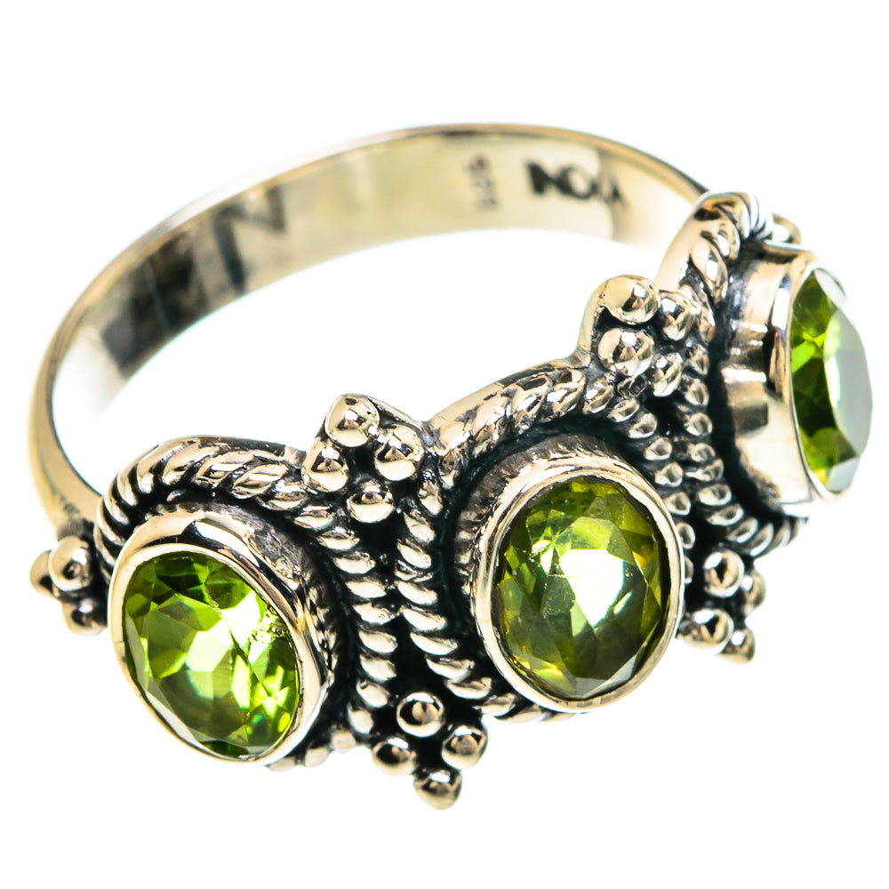 Peridot Rings handcrafted by Ana Silver Co - RING83305