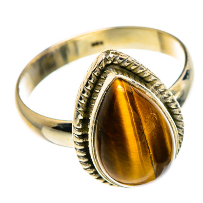 Tiger Eye Rings handcrafted by Ana Silver Co - RING83310