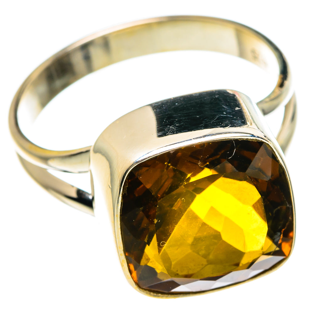 Mandarin Citrine Rings handcrafted by Ana Silver Co - RING83312
