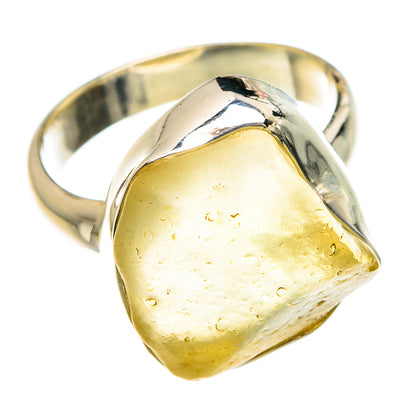 Libyan Glass Rings handcrafted by Ana Silver Co - RING83313