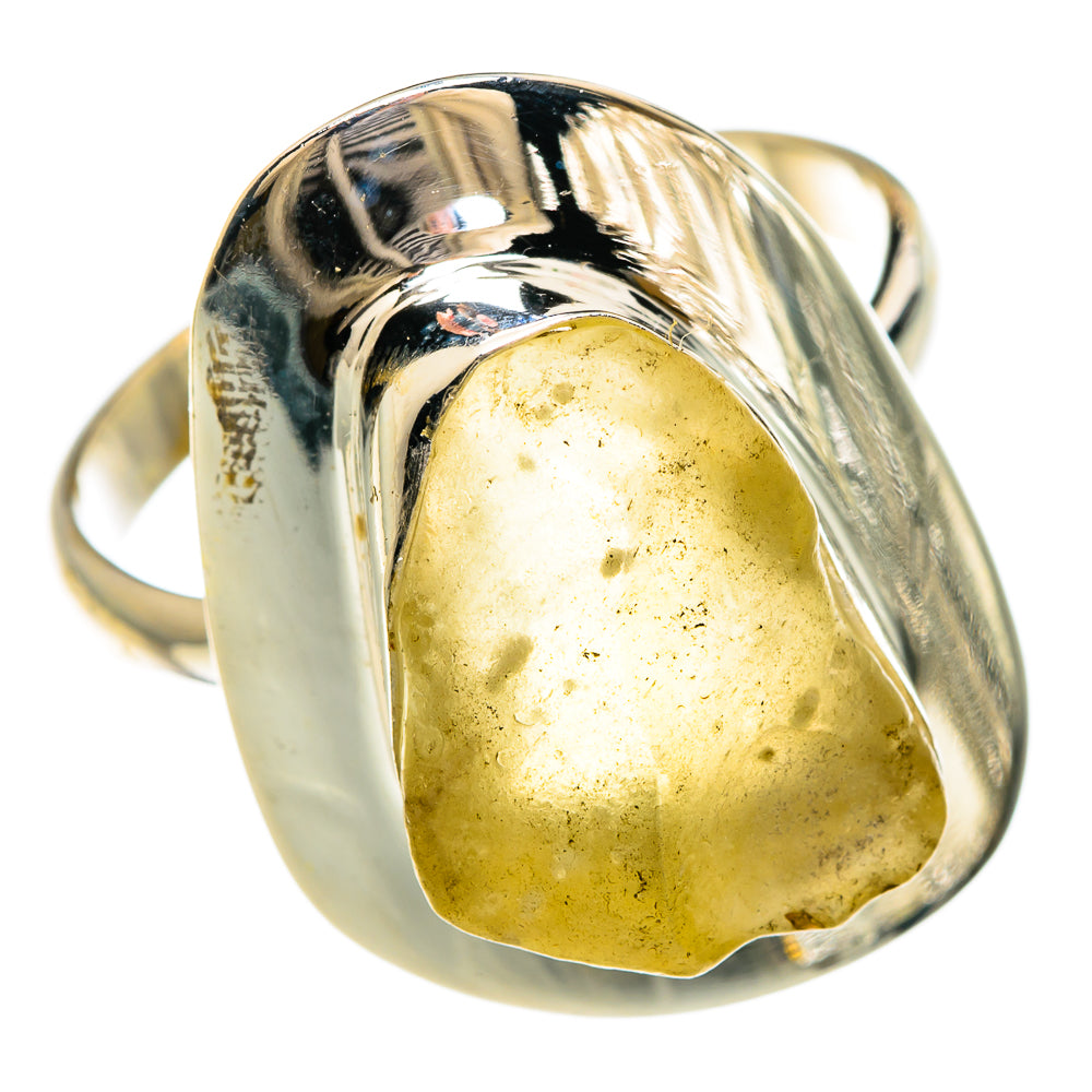 Libyan Glass Rings handcrafted by Ana Silver Co - RING83314