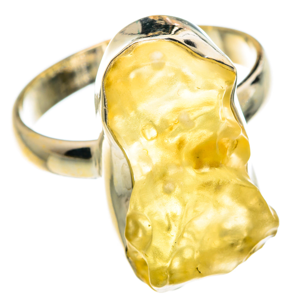 Libyan Glass Rings handcrafted by Ana Silver Co - RING83316