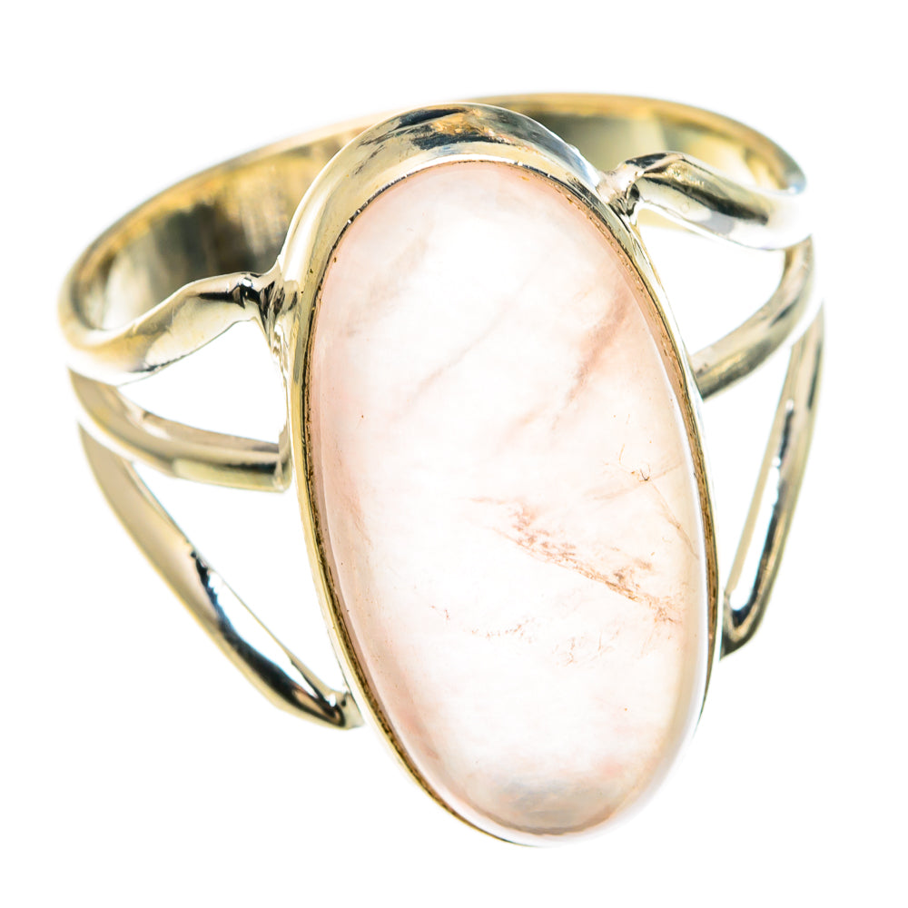 Rose Quartz Rings handcrafted by Ana Silver Co - RING83319