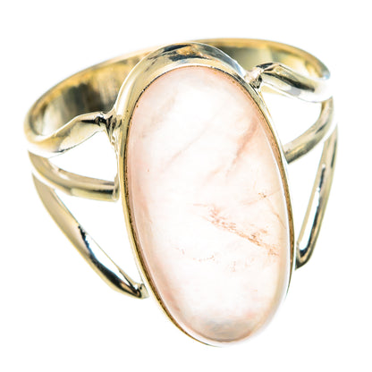 Rose Quartz Rings handcrafted by Ana Silver Co - RING83319