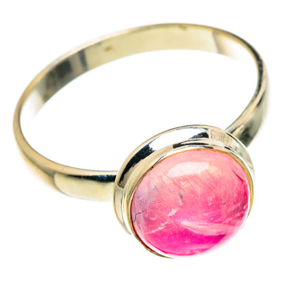 Pink Moonstone Rings handcrafted by Ana Silver Co - RING83320