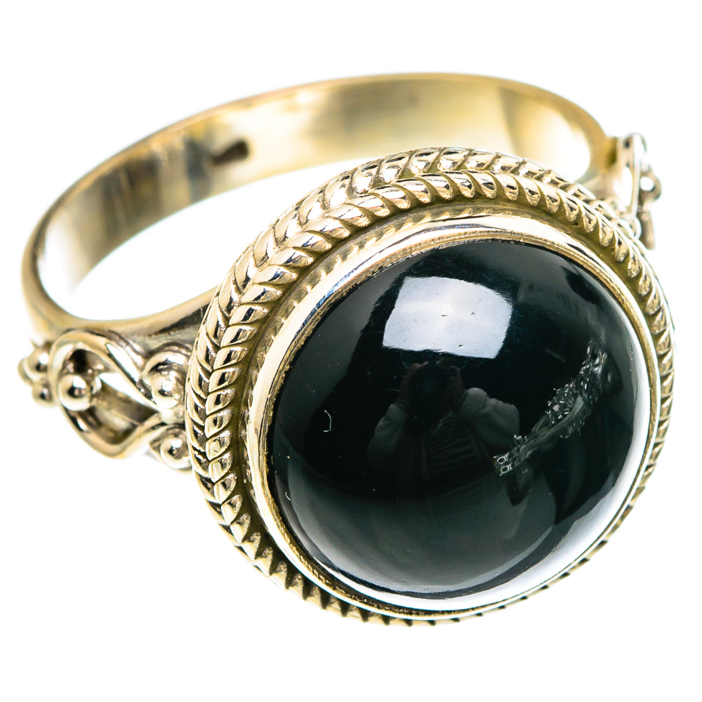 Black Onyx Rings handcrafted by Ana Silver Co - RING83325