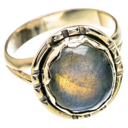 Labradorite Rings handcrafted by Ana Silver Co - RING83336