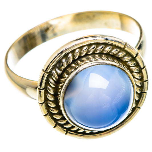 Chalcedony Rings handcrafted by Ana Silver Co - RING83339