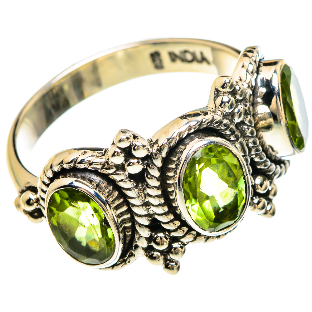 Peridot Rings handcrafted by Ana Silver Co - RING83343
