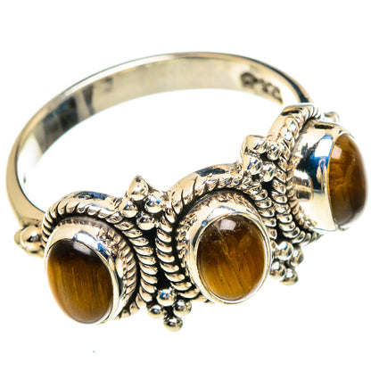 Tiger Eye Rings handcrafted by Ana Silver Co - RING83348