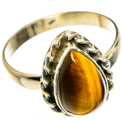 Tiger Eye Rings handcrafted by Ana Silver Co - RING83349