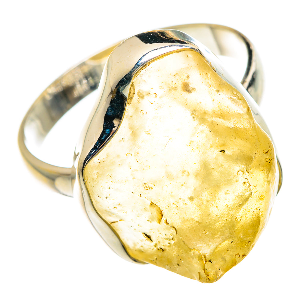 Libyan Glass Rings handcrafted by Ana Silver Co - RING83353