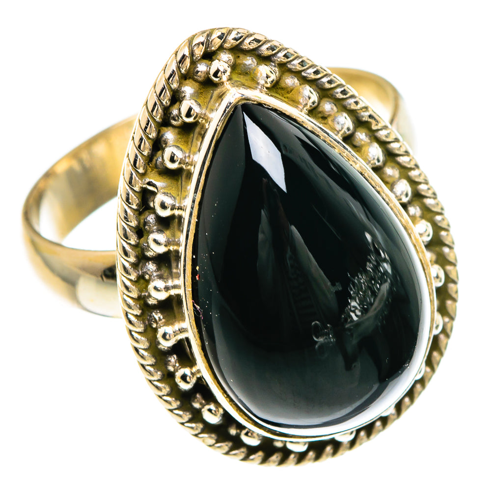 Black Onyx Rings handcrafted by Ana Silver Co - RING83361