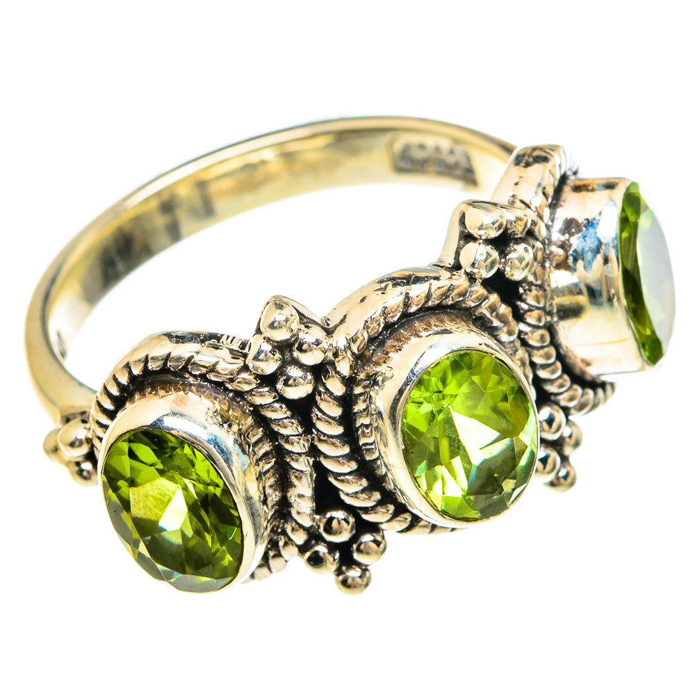 Peridot Rings handcrafted by Ana Silver Co - RING83376