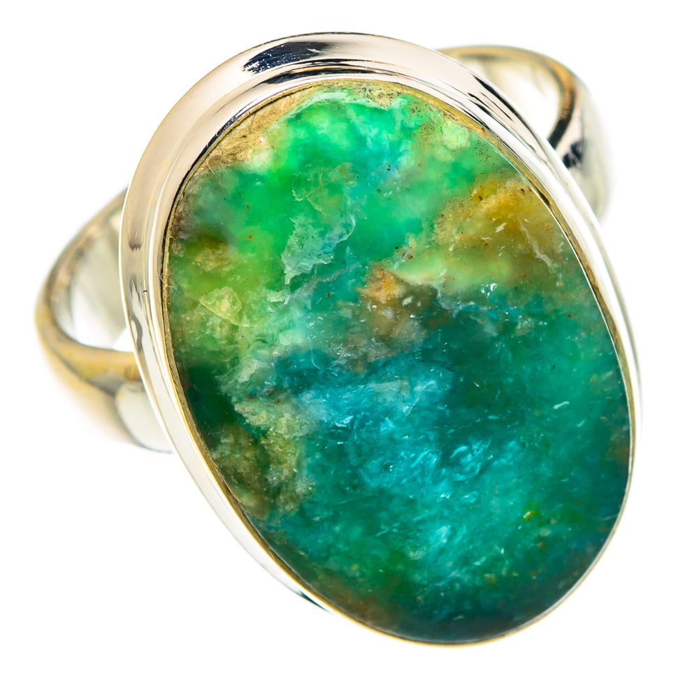 Peruvian Opal Rings handcrafted by Ana Silver Co - RING83377