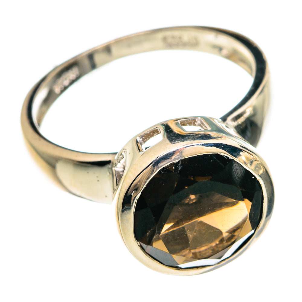 Smoky Quartz Rings handcrafted by Ana Silver Co - RING83383