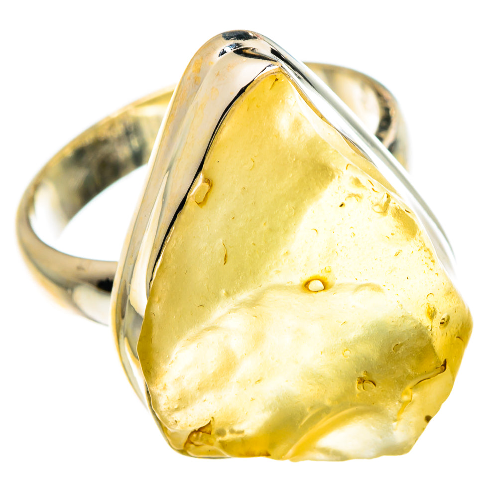 Libyan Glass Rings handcrafted by Ana Silver Co - RING83384