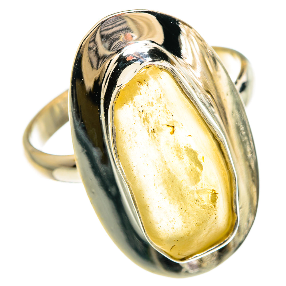 Libyan Glass Rings handcrafted by Ana Silver Co - RING83387