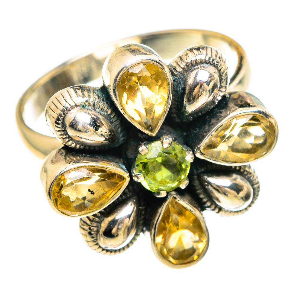 Citrine Rings handcrafted by Ana Silver Co - RING83389
