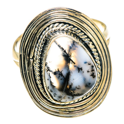 Dendritic Opal Rings handcrafted by Ana Silver Co - RING83400