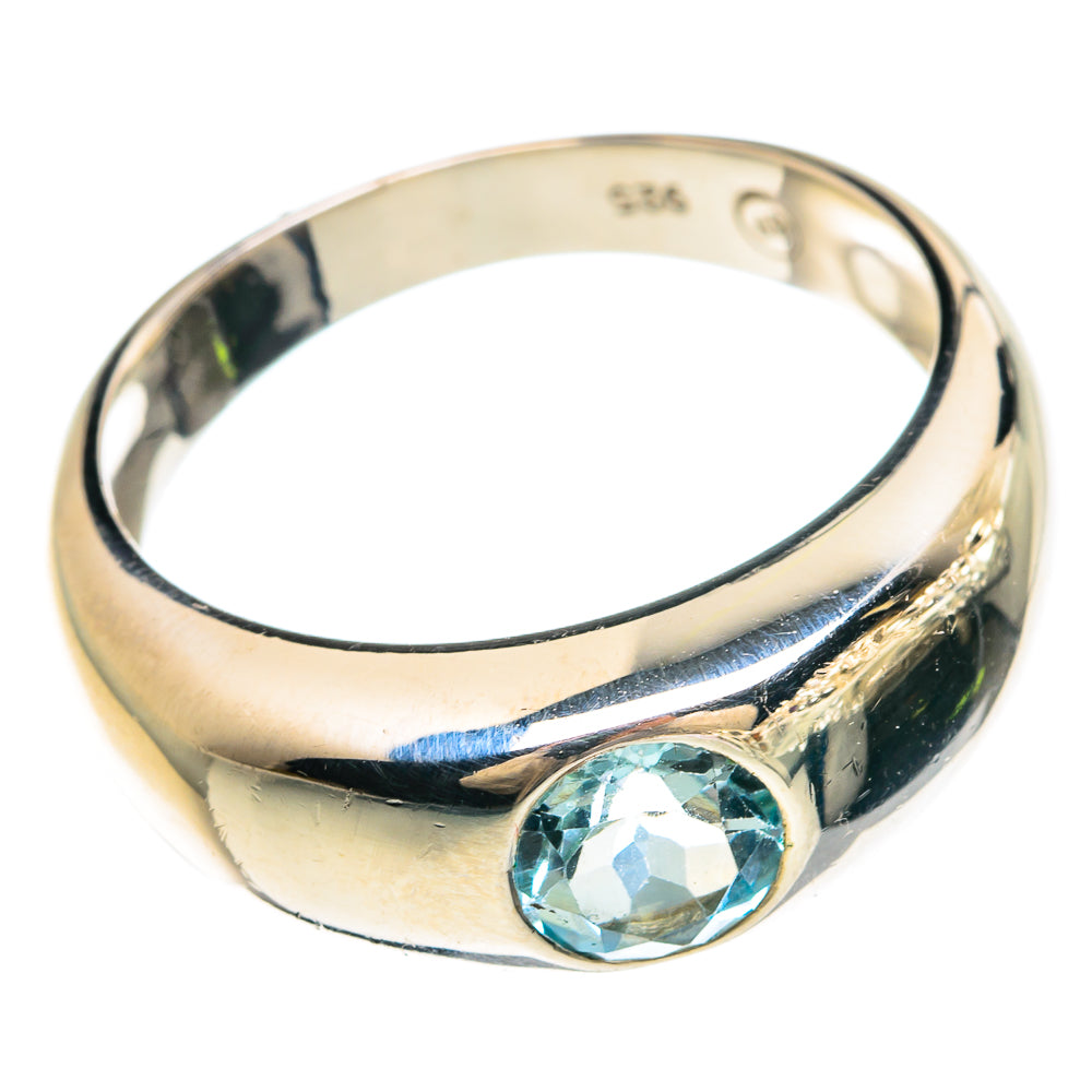 Blue Topaz Rings handcrafted by Ana Silver Co - RING83409