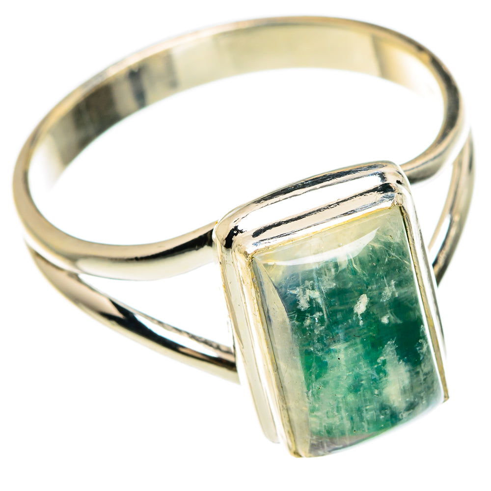 Rainbow Moonstone Rings handcrafted by Ana Silver Co - RING83413