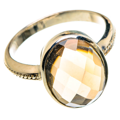 Smoky Quartz Rings handcrafted by Ana Silver Co - RING83419