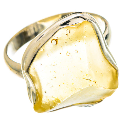 Libyan Glass Rings handcrafted by Ana Silver Co - RING83424