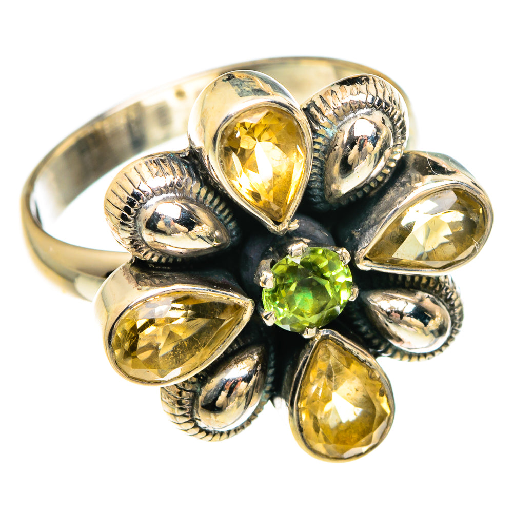 Citrine Rings handcrafted by Ana Silver Co - RING83426