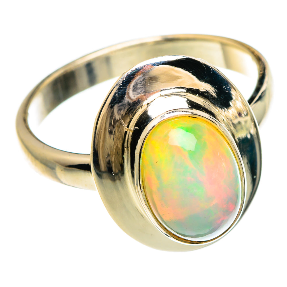 Ethiopian Opal Rings handcrafted by Ana Silver Co - RING83441