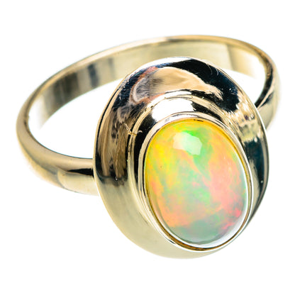 Ethiopian Opal Rings handcrafted by Ana Silver Co - RING83441