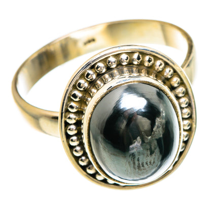 Hematite Rings handcrafted by Ana Silver Co - RING83443