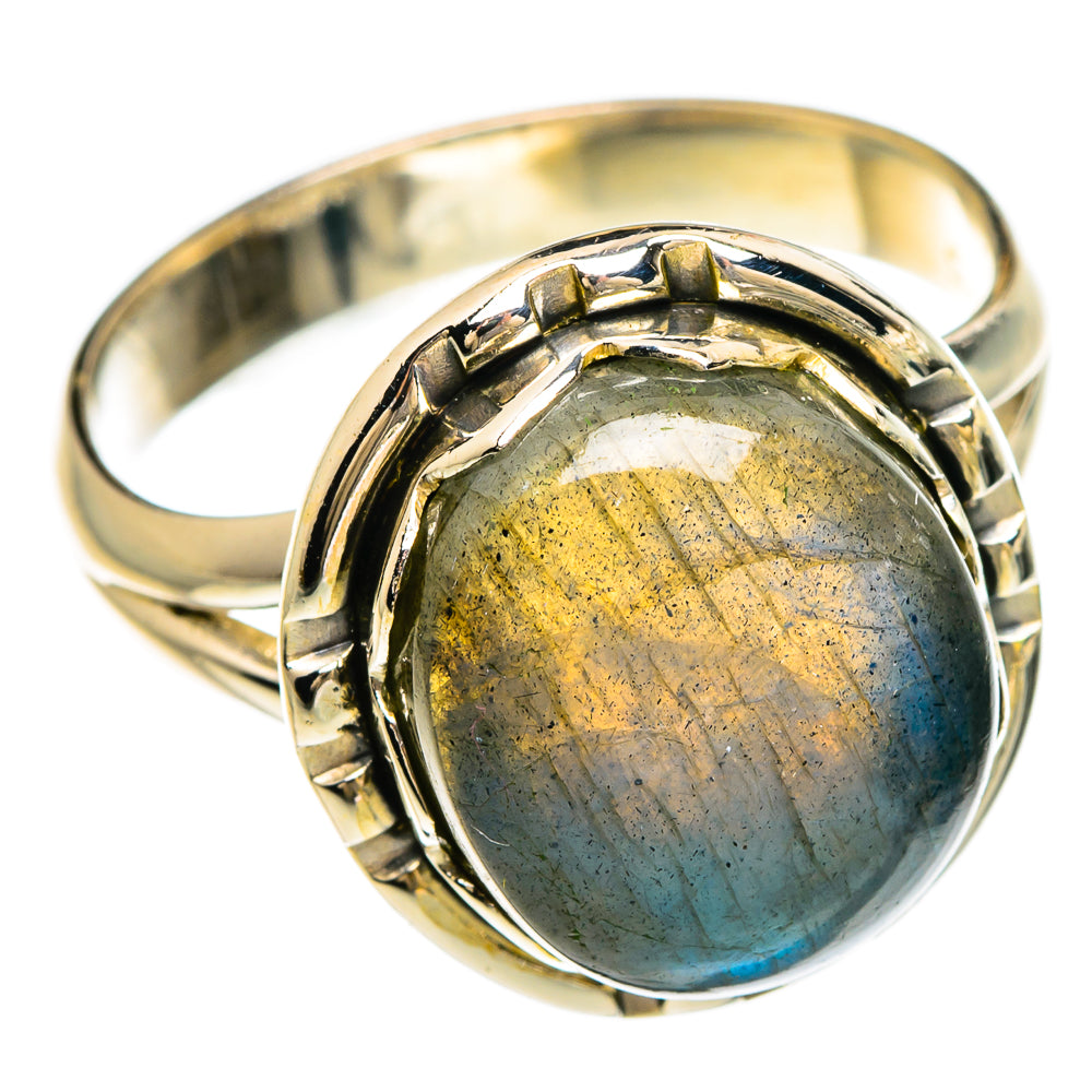 Labradorite Rings handcrafted by Ana Silver Co - RING83448