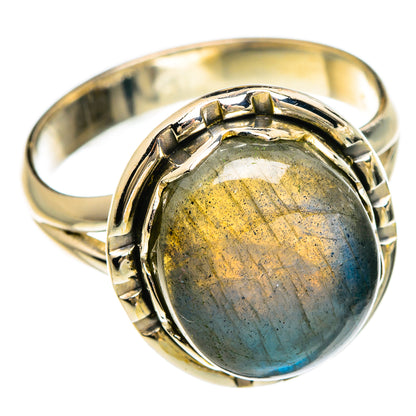 Labradorite Rings handcrafted by Ana Silver Co - RING83448