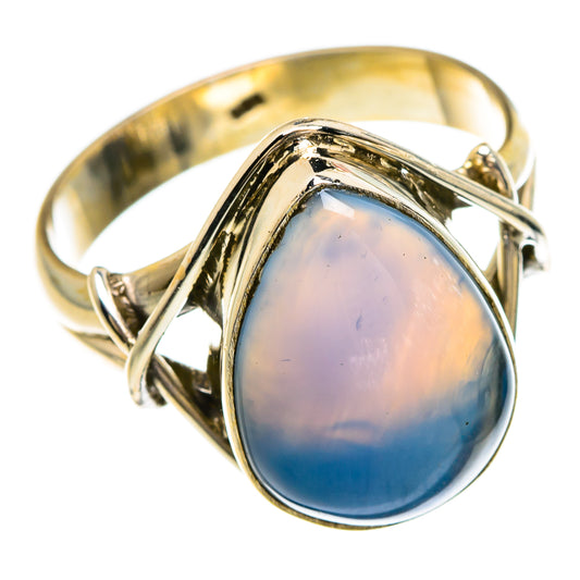 Chalcedony Rings handcrafted by Ana Silver Co - RING83449