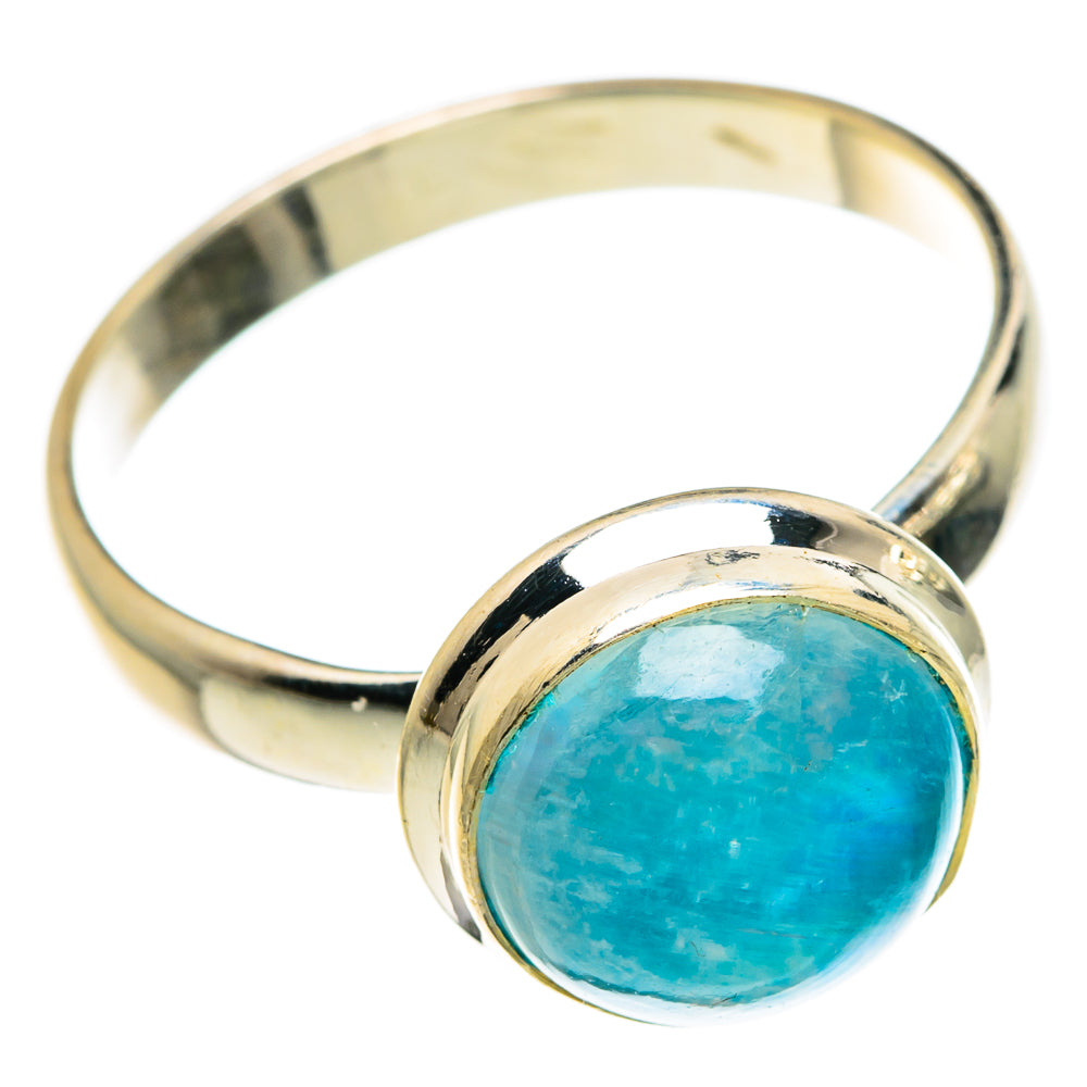 Rainbow Moonstone Rings handcrafted by Ana Silver Co - RING83450