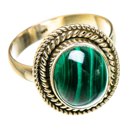 Malachite Rings handcrafted by Ana Silver Co - RING83455
