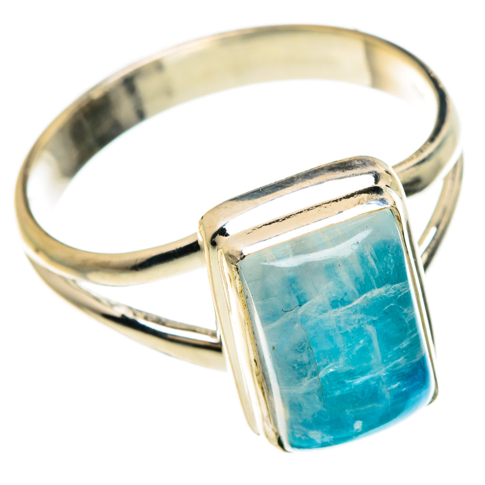 Rainbow Moonstone Rings handcrafted by Ana Silver Co - RING83457