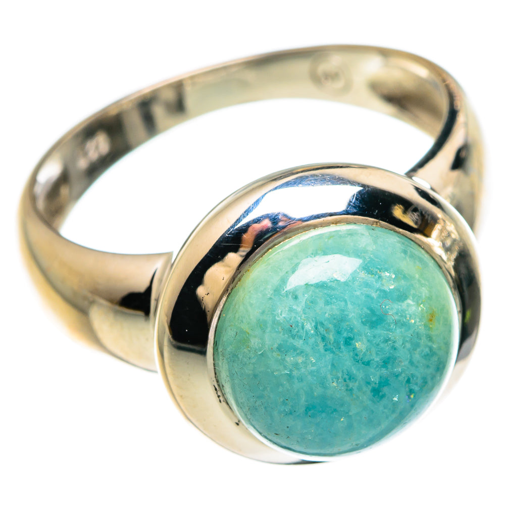 Amazonite Rings handcrafted by Ana Silver Co - RING83458