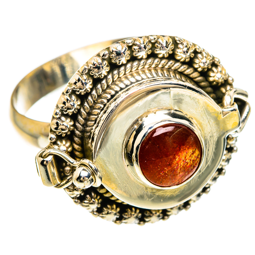 Sunstone Rings handcrafted by Ana Silver Co - RING83460