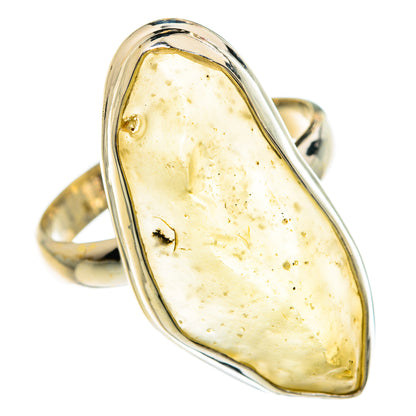 Libyan Glass Rings handcrafted by Ana Silver Co - RING83464